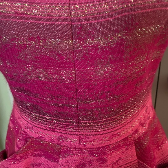 Lela Rose pink midi dress size 4 - Picture 3 of 10